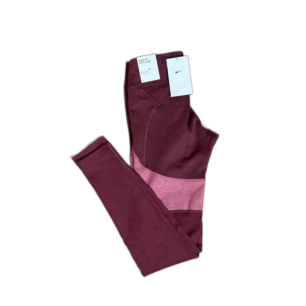 Nike Running Fleece Lined Full‎ Length Leggings XS NEW